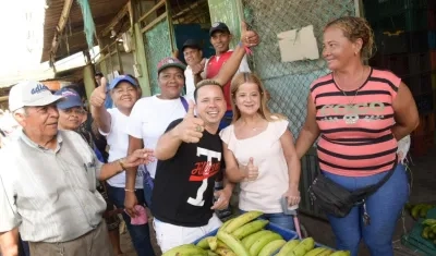 Elsa Noguera, candidata a la Gobernación del Atlántico.