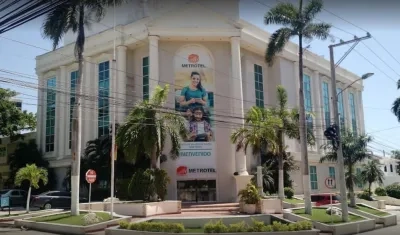 Antigua sede de Metrotel en la calle 75 con carrera 57.