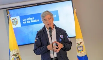 Juan Pablo Uribe Restrepo, ministro de Salud.