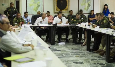 Reunión del Comisión Departamental para la Coordinación y Seguimiento de los Procesos Electorales