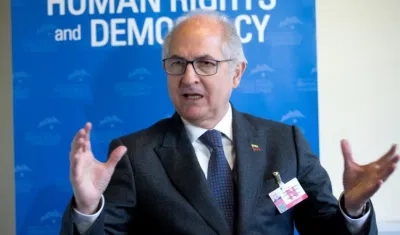 El exalcalde de Caracas, el opositor Antonio Ledezma.