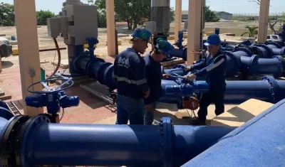 Imagen de los trabajos.