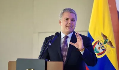 Iván Duque, Presidente.