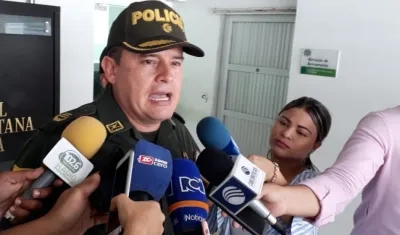 El subcomandante de la Mebar, Engelbert Grijalba.