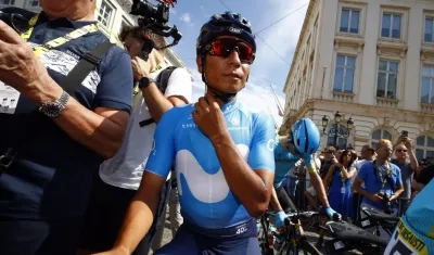 Nairo Quintana, ciclista colombiano. 