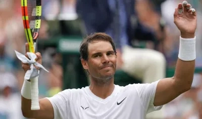 Rafael Nadal, tenista español. 