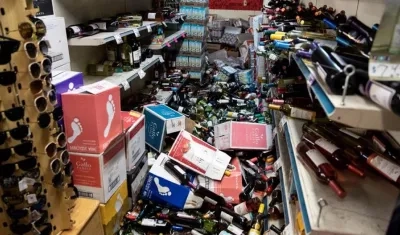 Imagen de uno de los supermercados afectados.