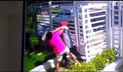 Momento del homicidio.