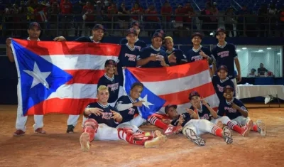 Puerto Rico, campeón del torneo. 