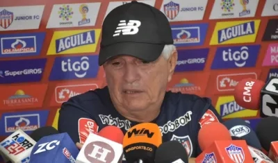 Julio Comesaña, técnico de Junior