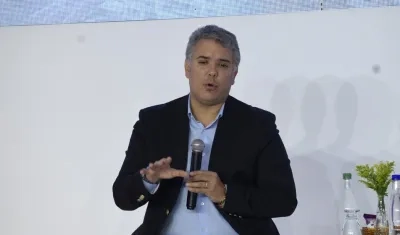 El Presidente Iván Duque