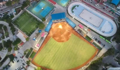 Estadio de Sóftbol Edgardo Schemel de Barranquilla.
