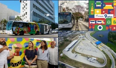 Transmetro cumple 9 años de servicio.