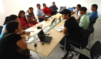 Integrantes del Consejo Territorial de Planeación de Baranoa.