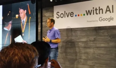 El responsable del área de Inteligencia Artificial, Jeff Dean.