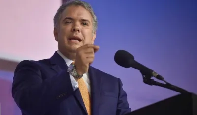 El Presidente de la República, Iván Duque.
