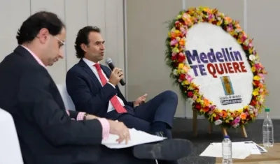 José Manuel Restrepo y Federico Gutiérrez.