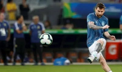 Lionel Messi, estrella de la Selección Argentina. 