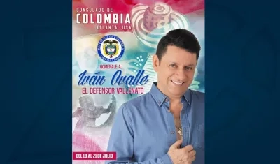 Iván Ovalle, cantautor vallenato.