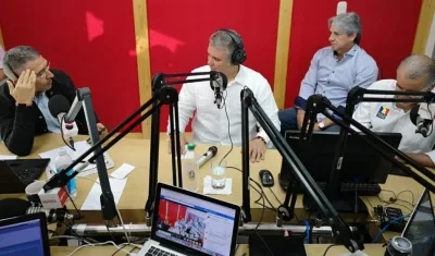 Iván Duque en Emisora Atlántico.