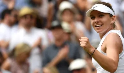 Simona Halep, tenista rumana. 