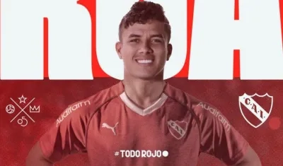 Andrés Roa, jugador colombiano. 