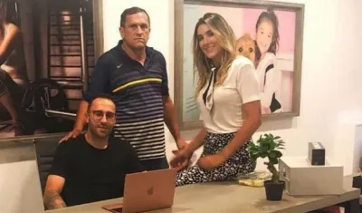 David Ospina, Hernán Ospina y Daniela Ospina.