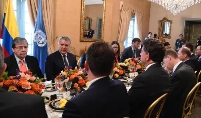 El Presidente Iván Duque y el Consejo de Seguridad de la ONU.