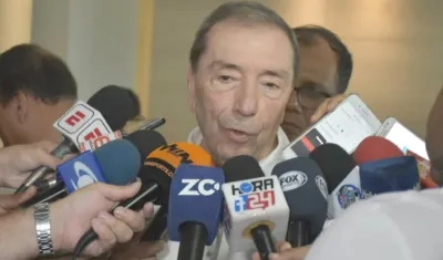 Fuad Char Abdala, directivo de Junior. 