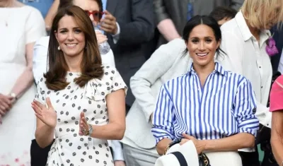 Kate Middleton, duquesa de Cambridge y Meghan Markle, duquesa de Sussex.