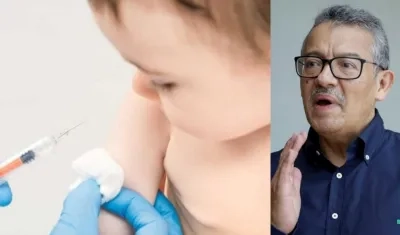 El jefe de la Unidad de Inmunización Organización Panamericana de la Salud (OPS) Cuauhtémoc Ruíz Matus.