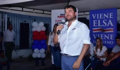 El candidato Jaime Pumarejo.