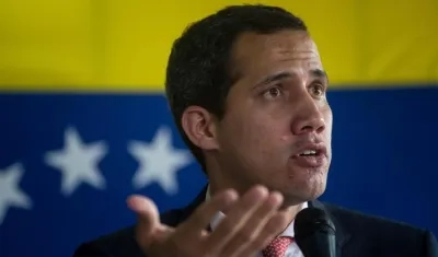 Juan Guaidó, presidente del Parlamento de Venezuela.