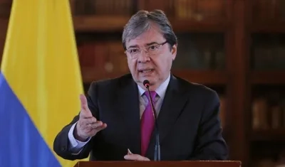 Carlos Holmes Trujillo, Canciller colombiano.