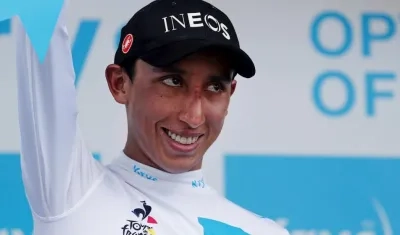 Egan Bernal, mejor colombiano en el Tour de Francia.