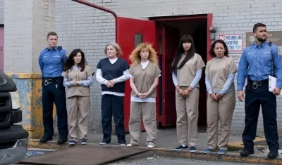 Escena de 'Orange is the new black'.