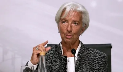 Christine Lagarde, directora del Fondo Monetario Internacional.