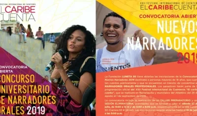 Convocatorias El Caribe Cuenta 2019.