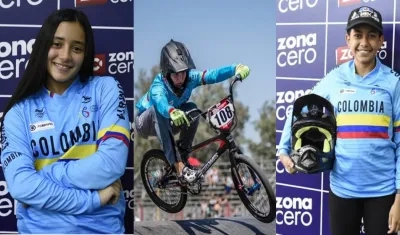 Sharid Fayad, Gabriela Bolle y Sofía Arrieta.