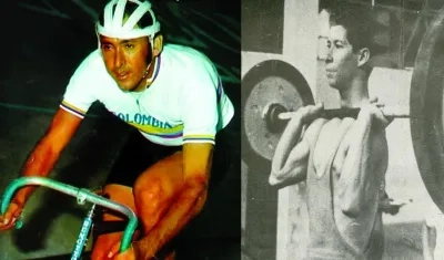 Martín Emilio Cochise Rodríguez y Juan Romero, figuras históricas del deporte colombiano. 