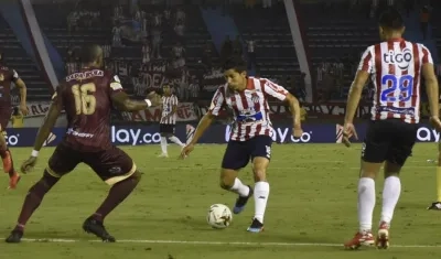 Matías Fernández, jugador chileno de Junior. 