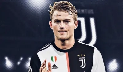 Matthijs De Ligt, jugador holandés. 