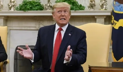 Donald Trump, presidente de Estados Unidos. 