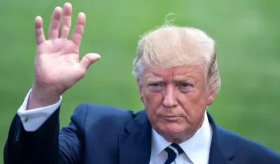 Donald Trump, presidente de Estados Unidos. 