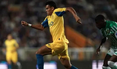 Luis Díaz, delantero del FC Porto. 