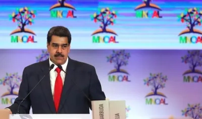 El Presidente de Venezuela, Nicolás Maduro.