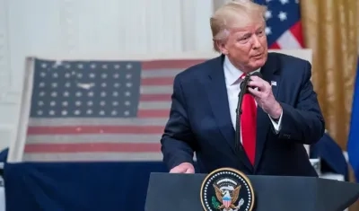 Donald Trump, presidente de Estados Unidos. 