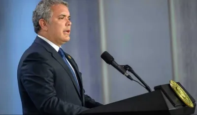 Iván Duque, Presidente de Colombia.