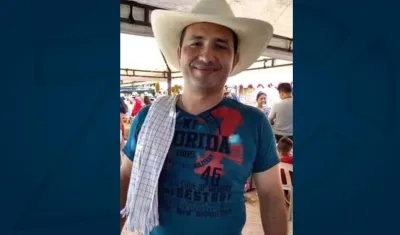 Geovanni Calderón Martínez, tendero asesinado.