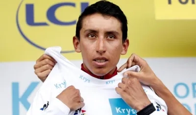 El colombiano Egan Bernal.